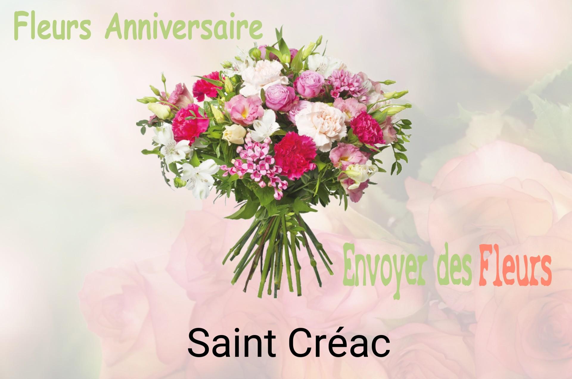 Bouquet de fleurs d’anniversaire livré à Saint-Créac